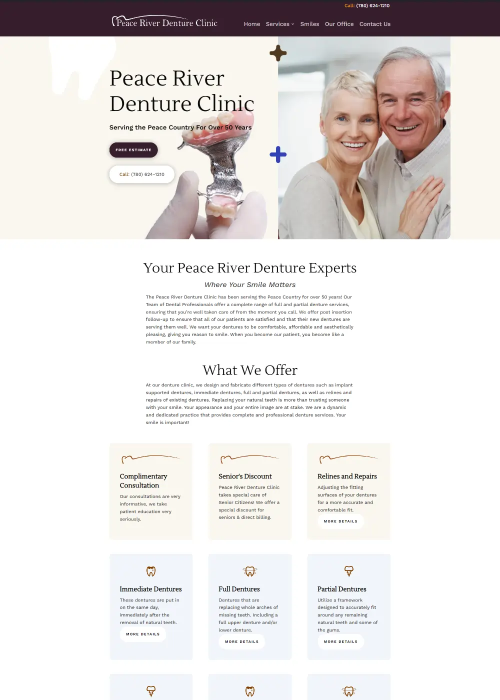 Peace River Denture Clinic - screenshot