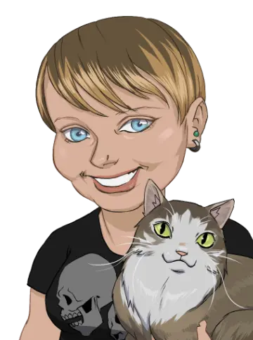 Leah Caricature 2 - Edited Leah Kazmer